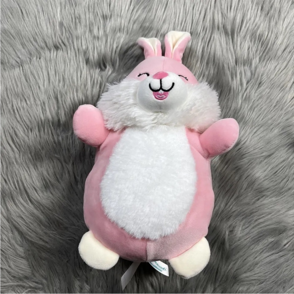 Squishmallow Pink Bop Bunny Hugmee Fuzzy Belly Mystery Egg Easter Plush